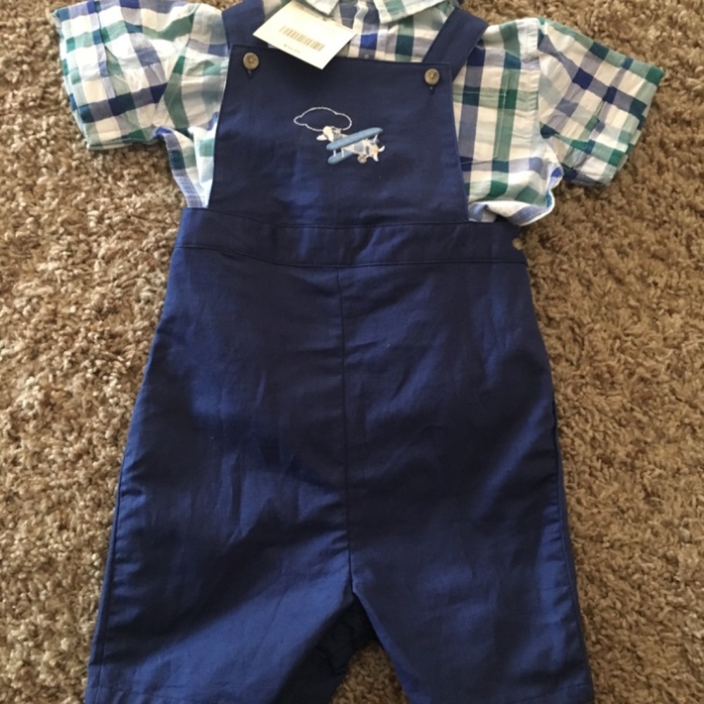 Janie and Jack brand NWT 12/18 months overalls
