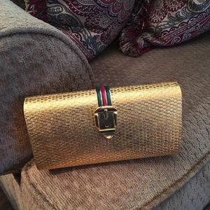 Vintage 1970 Gucci evening clutch