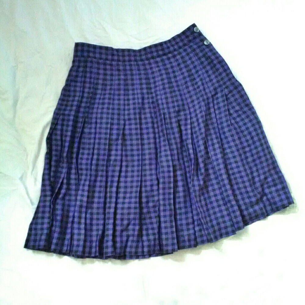 Vintage Gap Purple Rockabilly Punk Skirt 11 / 12