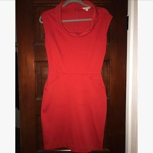 Banana Republic Sleeveless Red Dress