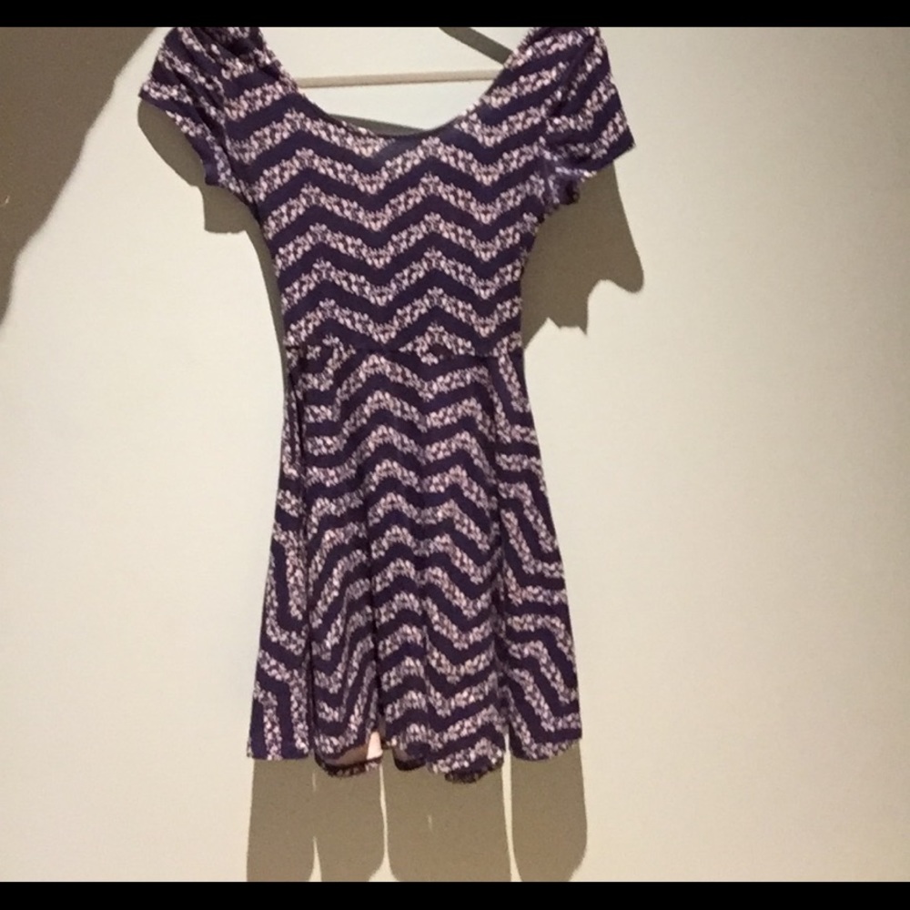 Short Sleeve A-Line Dress