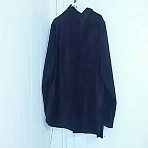 Purple/brown button down shirt