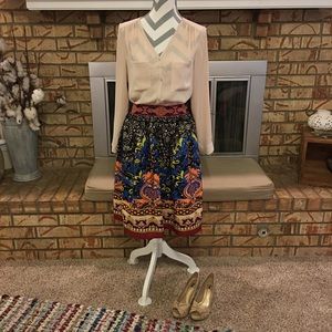 🌟FLASH SALE🌟 Aztec multicolor skirt