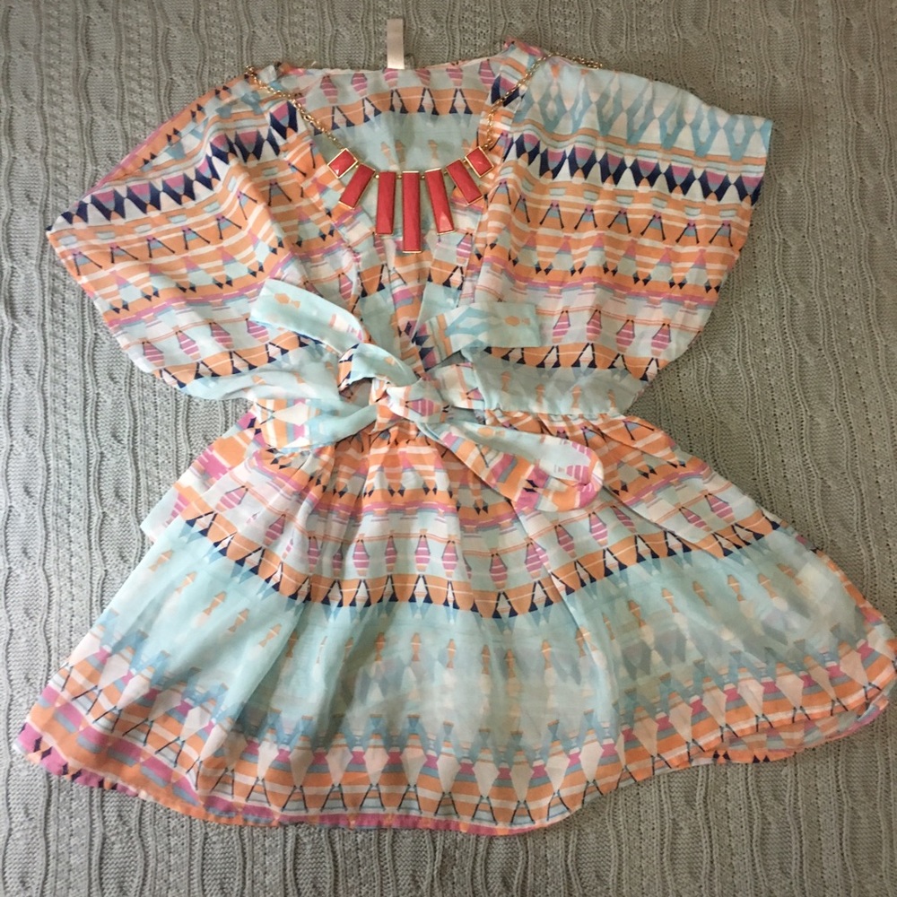 Colorful Tunic Top
