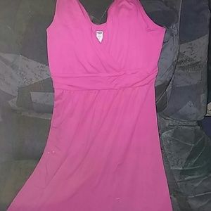 Beautiful pink sleeveless dress