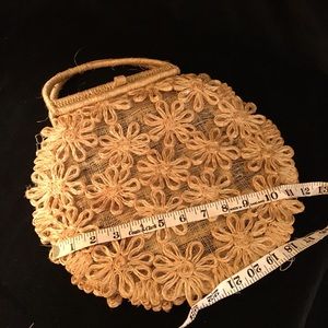 Vintage straw purse.