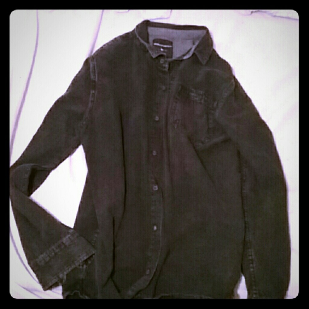 Jean shirt long sleeve