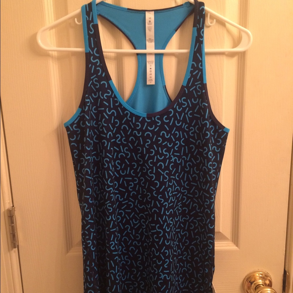 Lululemon 2015 Seawheeze Cool Racerback Tank