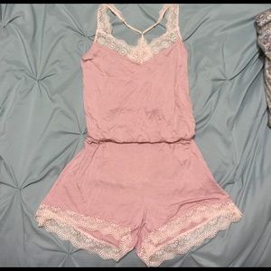 NEW H&M Pink Nighty Romper