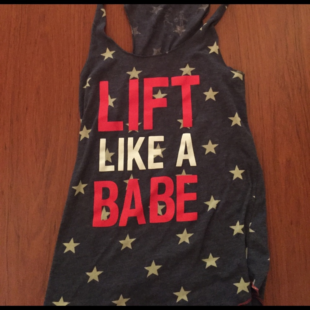 Barbell Babes LIFT LIKE A BABE workout tank