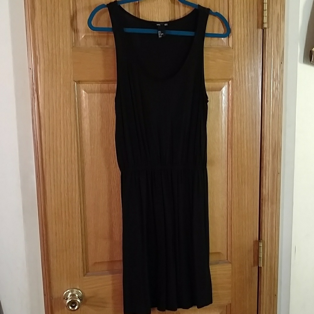 Black tank dress
