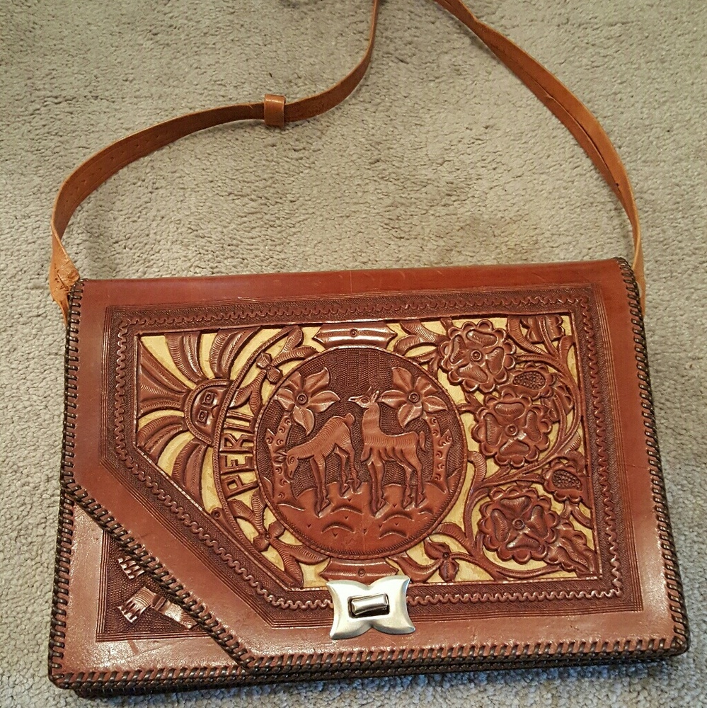 Artisan Leather Shoulder Bag