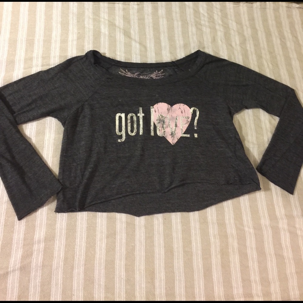 All american clothing co. crop top