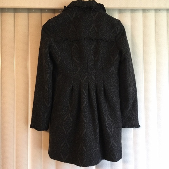 Steve Madden Black Pea Coat - Picture 5 of 5