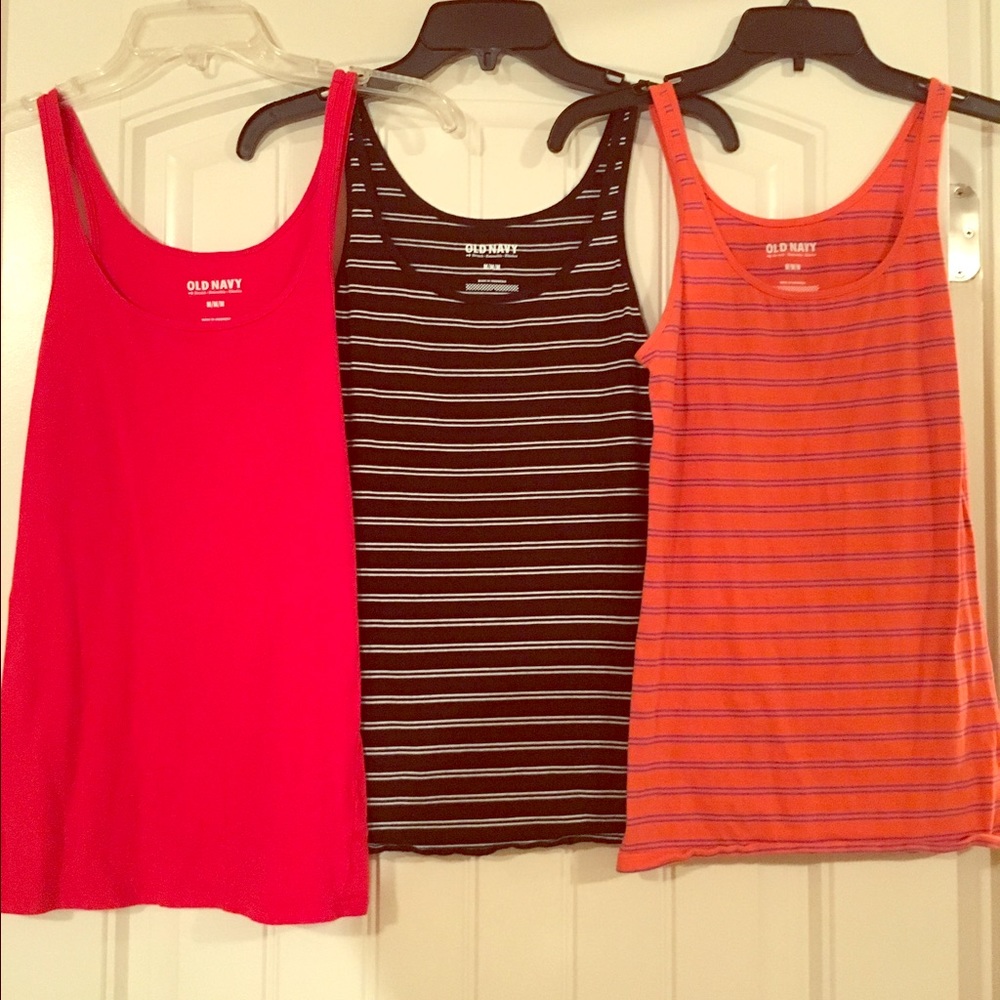 Medium Tanks- ready for summer! Old Navy