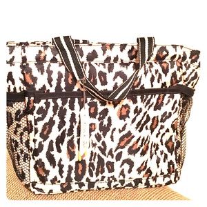 Insulated tote- leopard print- One Color