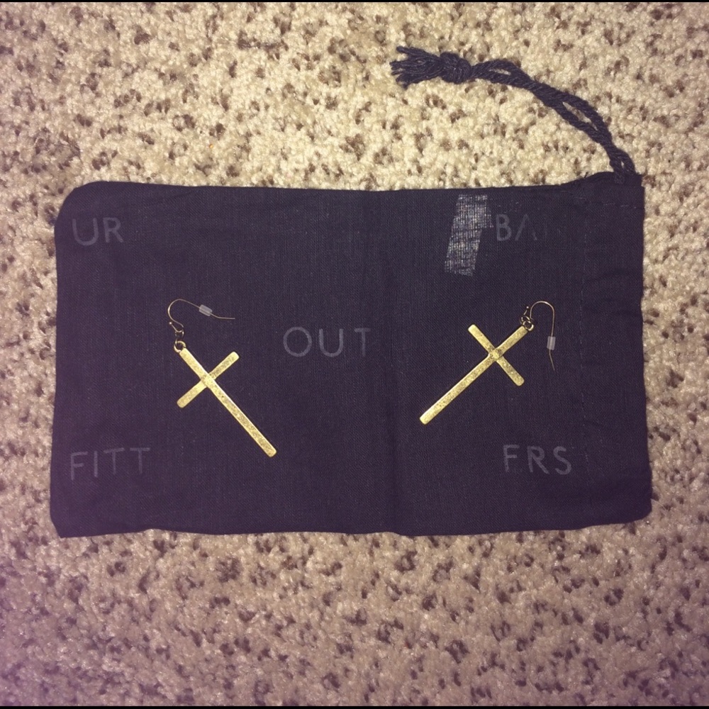 UO Cross Earrings