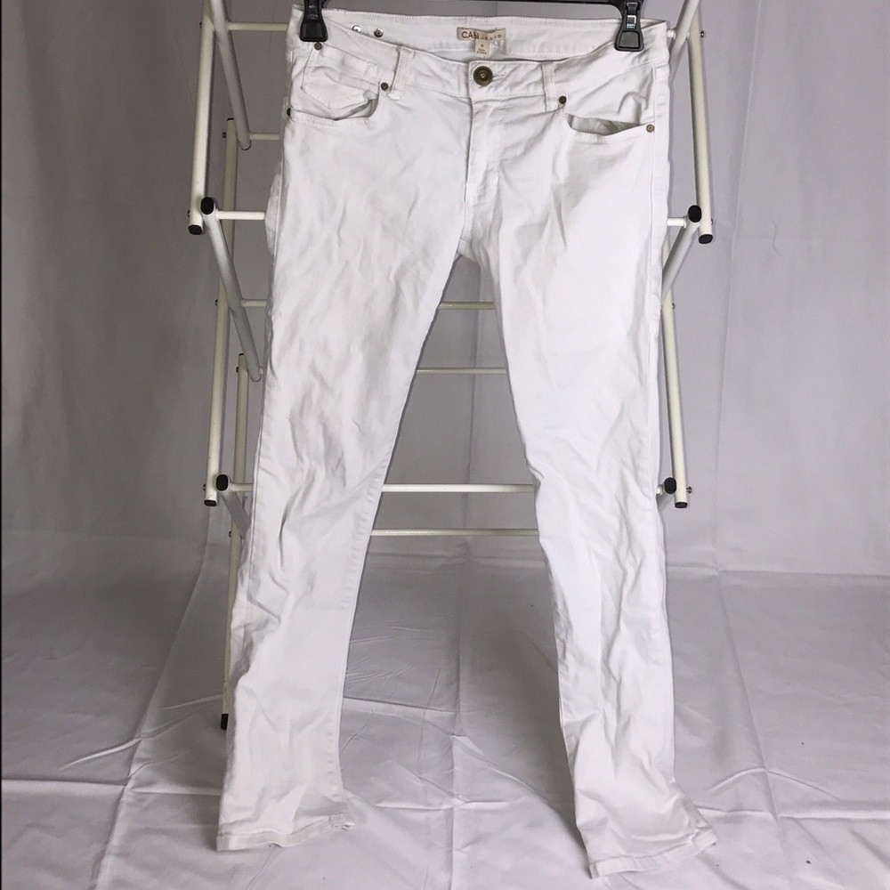White Jean Pants