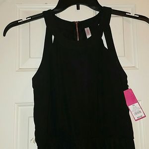 Black maxi dress
