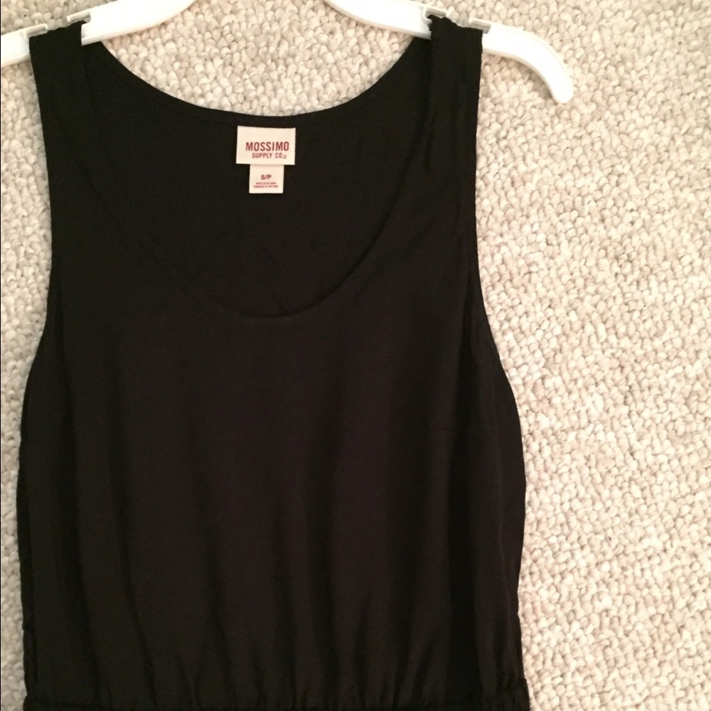 Mossimo black tank dress