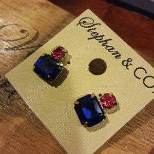 Stephan & company pierced earrings