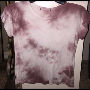 tie dye cropped top