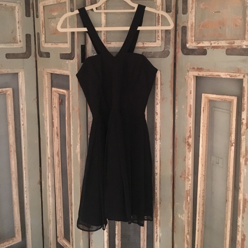 Sexy and unique little black dress