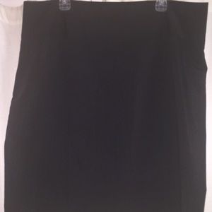black pencil skirt-plus size