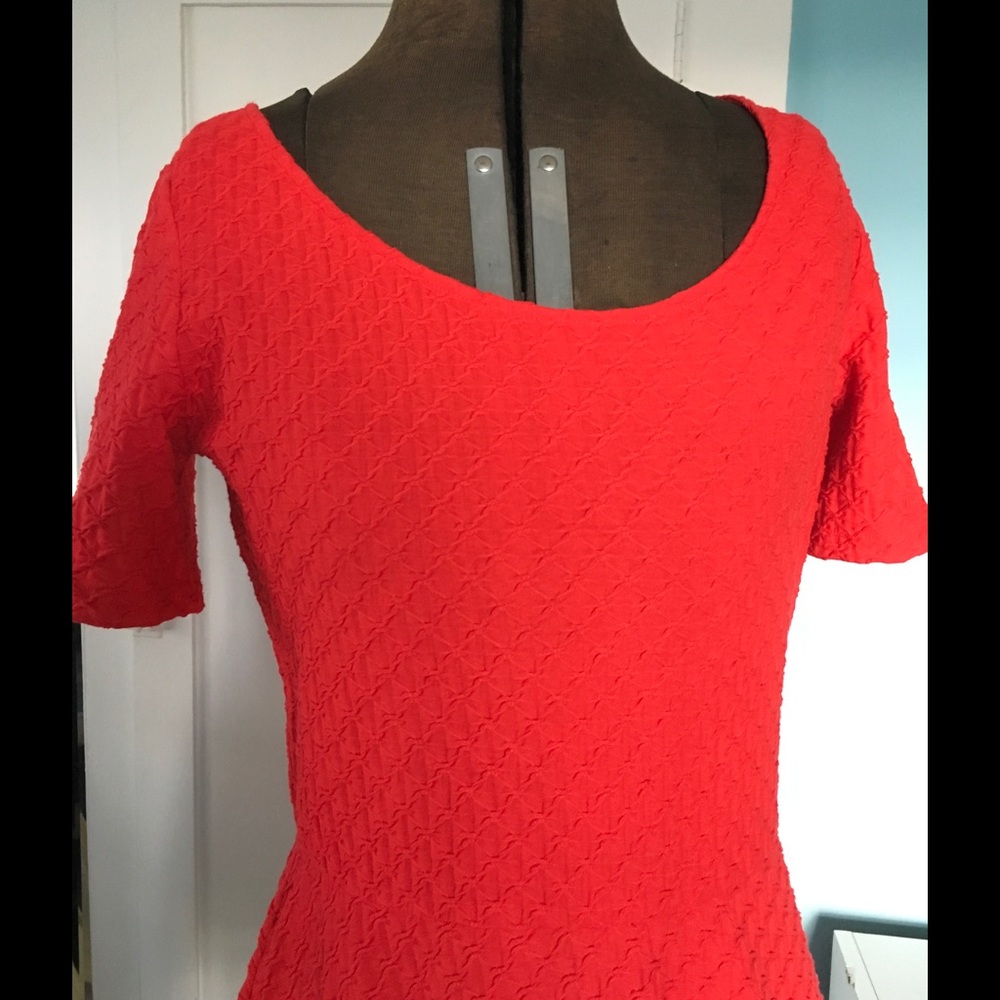 Cute red dress by H&M size M