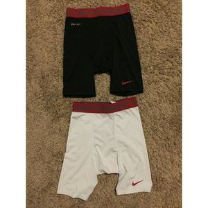Nike compression shorts
