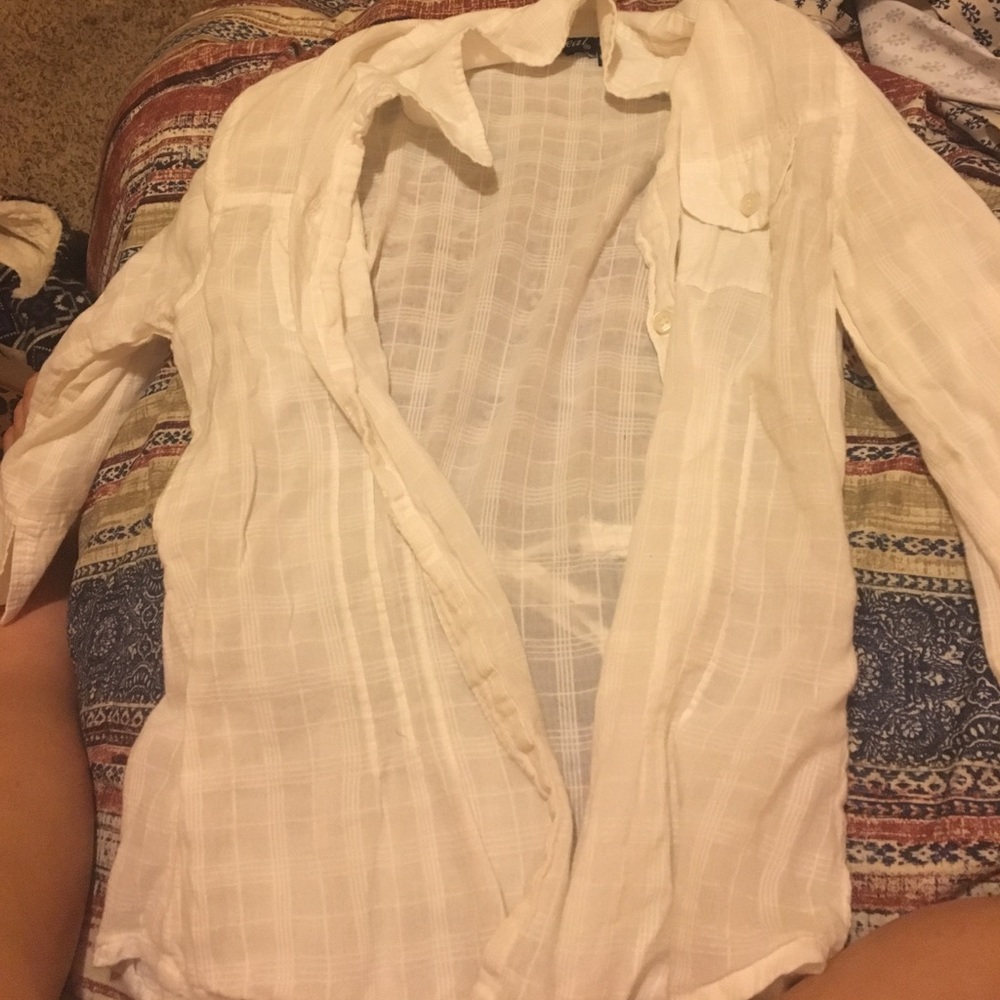 White button up
