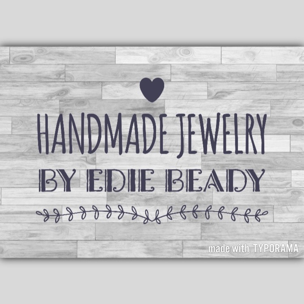 Original designs by Edie Beady 💚