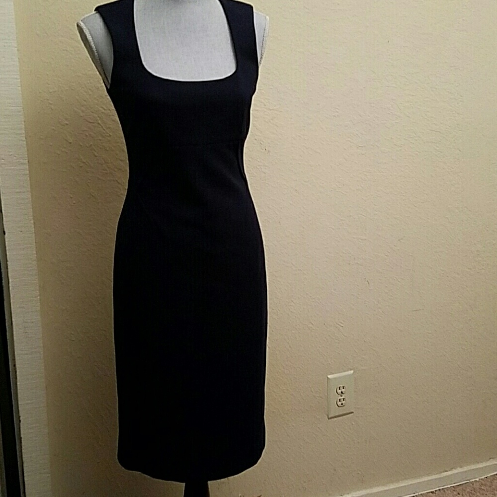 Gorgeous Lida Baday blue navy dress size 6