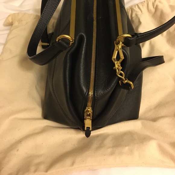 J. Crew Black Leather Bag - Picture 3 of 6
