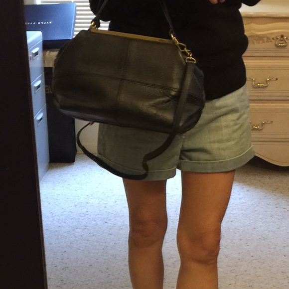 J. Crew Black Leather Bag - Picture 6 of 6