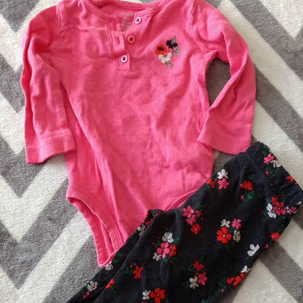 Carters floral set