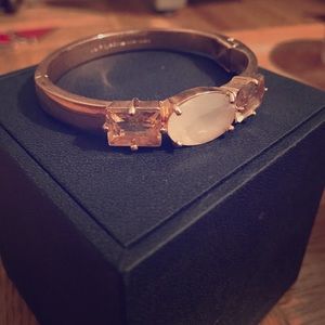 Kate Spade gold jeweled bangle