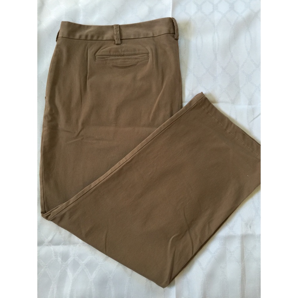 NWOT Lands'end WOMENS Brown Pants size 24W - Picture 3 of 3