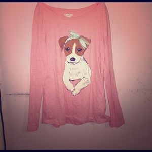 Kids dog shirt