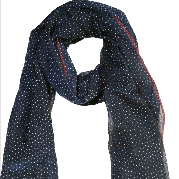 Blue Oversized Light-Weighted Scarf - Picture 2 of 2