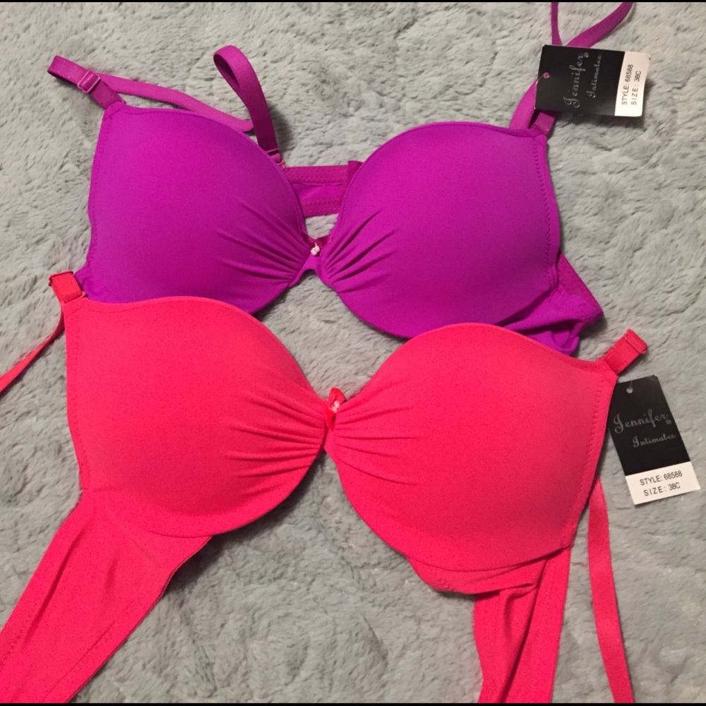 3 new bras 38C. Black also not pictured