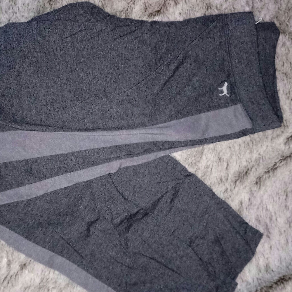 PINK GRAY LEGGINGS