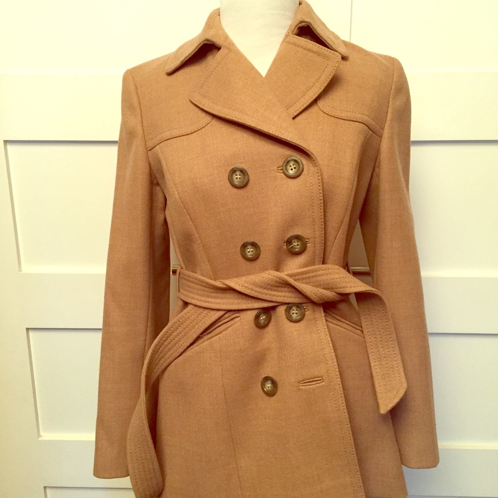 Ann Taylor Belted Pea Coat
