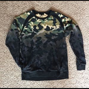 Black Scale The Destro Camo Crewneck