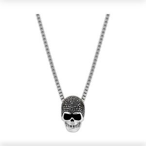 Taddeo Skull Pendant and chain by Swarovski