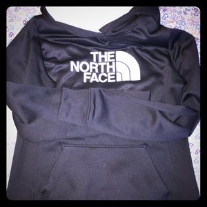 North Face black hoodie