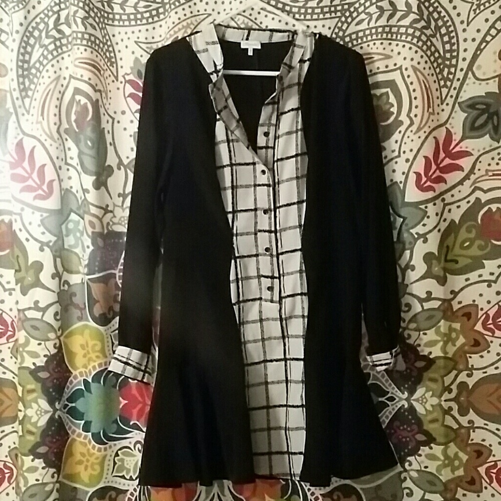 Drop waist dress