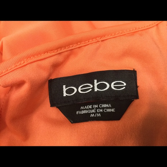 Orange Bebe tank - Picture 3 of 4