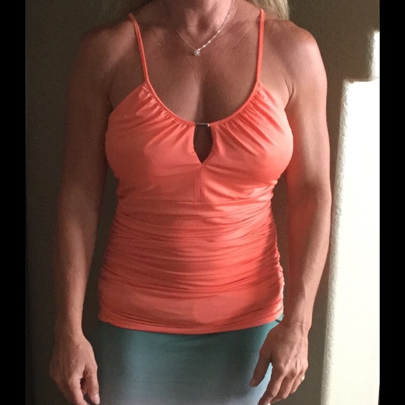 Orange Bebe tank - Picture 4 of 4