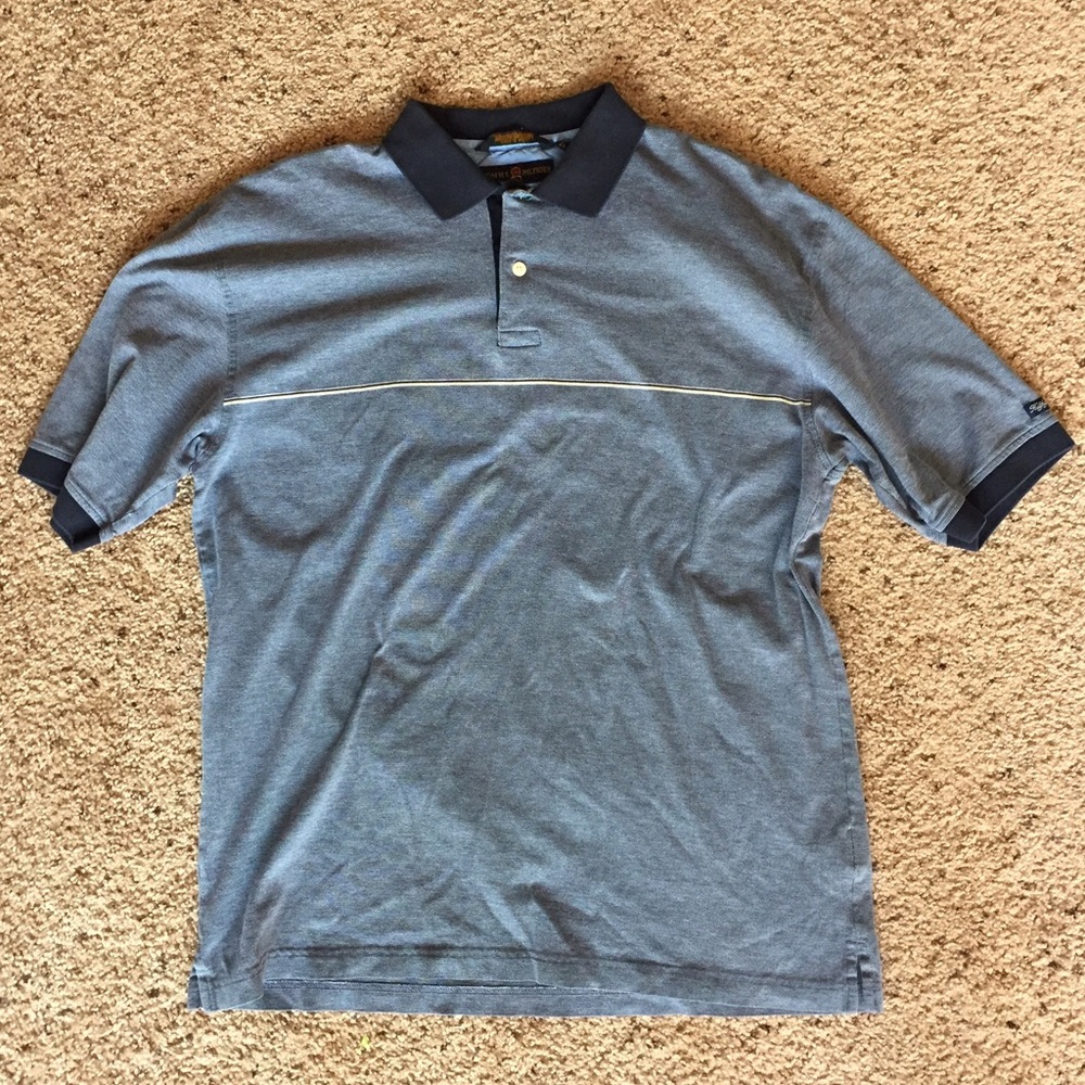 ❌SOLD❌ Vintage Tommy Hilfiger Golf Blue Polo